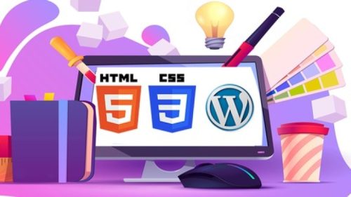קורס עיצוב אתרים עם HTML CSS ו-WordPress