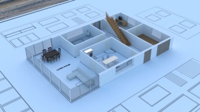 עיצוב אדריכלי ואנימציה בבלנדר 3x
