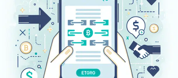 10.01 איך לבצע מסחר קריפטו בקלות דרך אפליקציית eToro.com לנייד