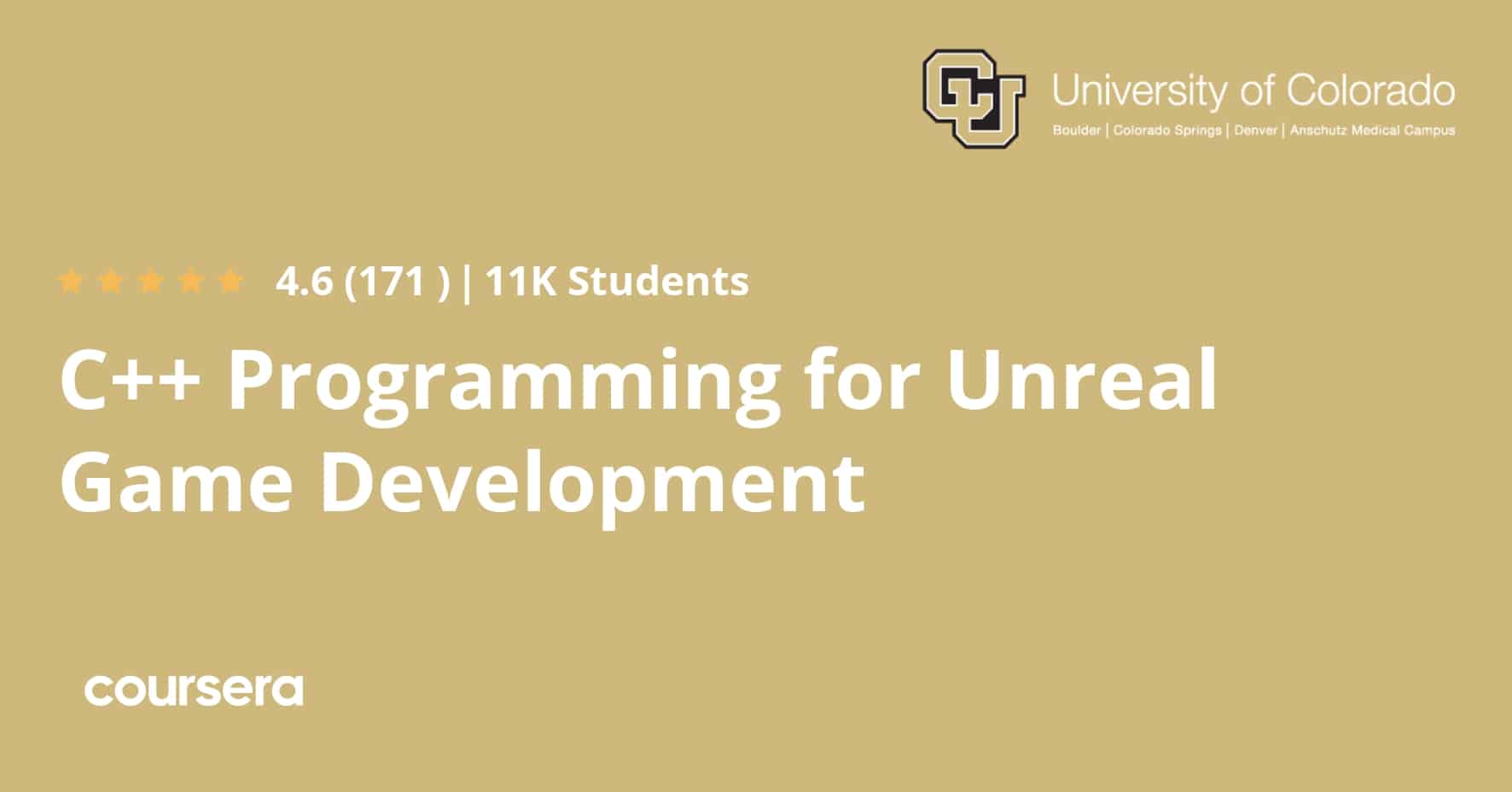 C++ Programming for Unreal Game Development התמחות מקצועית מוסמכת