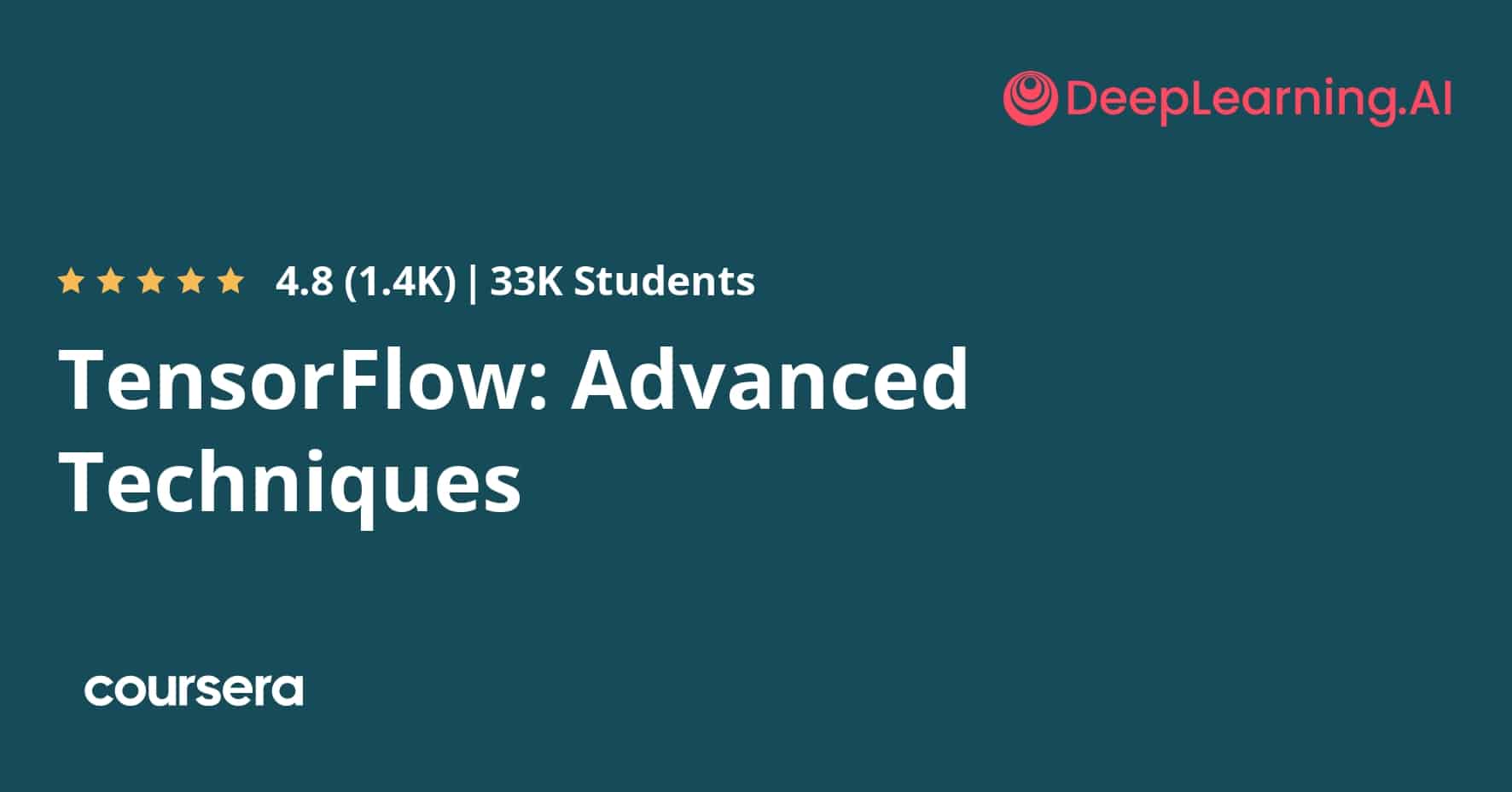 TensorFlow: Advanced Techniques התמחות מקצועית מוסמכת