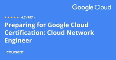 preparing for Google Cloud Certification: תעודה מקצועית מוסמכת של Google Cloud Network Engineer