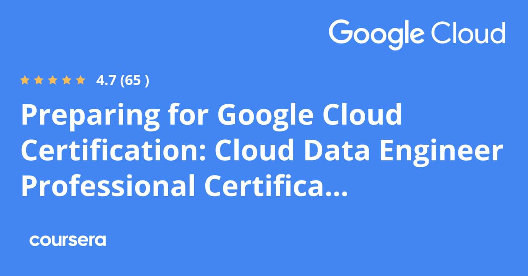 בהכנה לסמכת Google Cloud: התמחות מקצועית מוסמכת בהנדסת נתוני ענן en Español