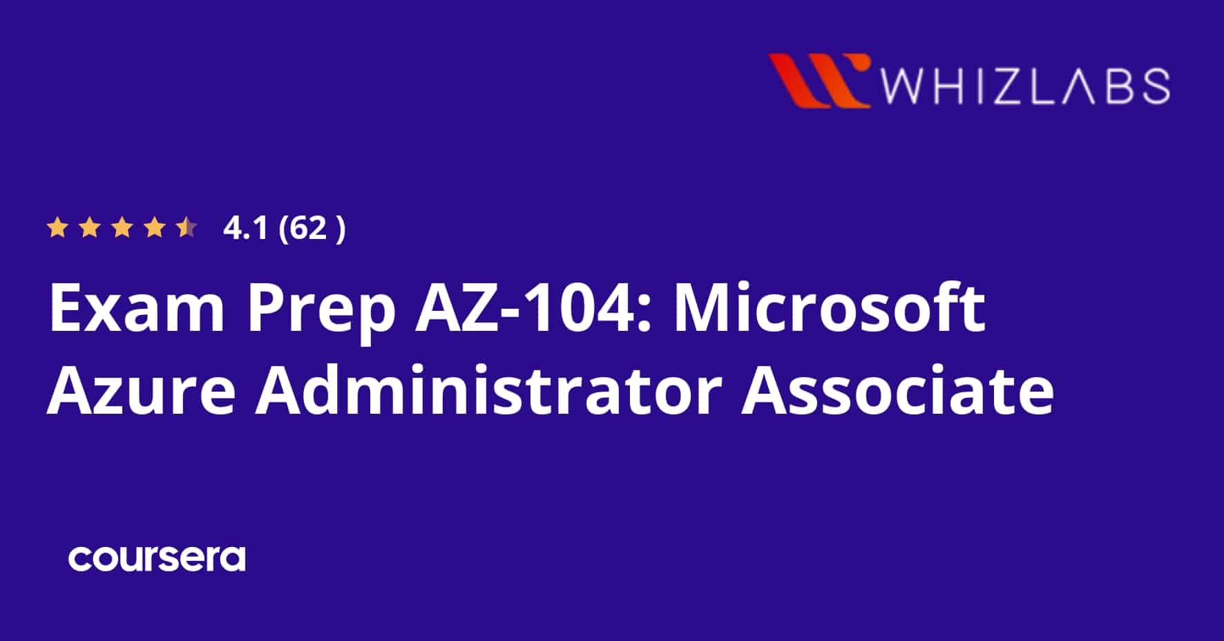 בחינת הכנה AZ-104: התמחות מקצועית מוסמכת של Microsoft Azure Administrator Associate