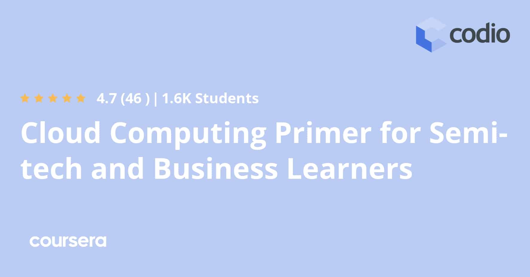 ההסתמכות מקצועית מוסמכת של Cloud Computing Primer for Semi-tech and Business Learners