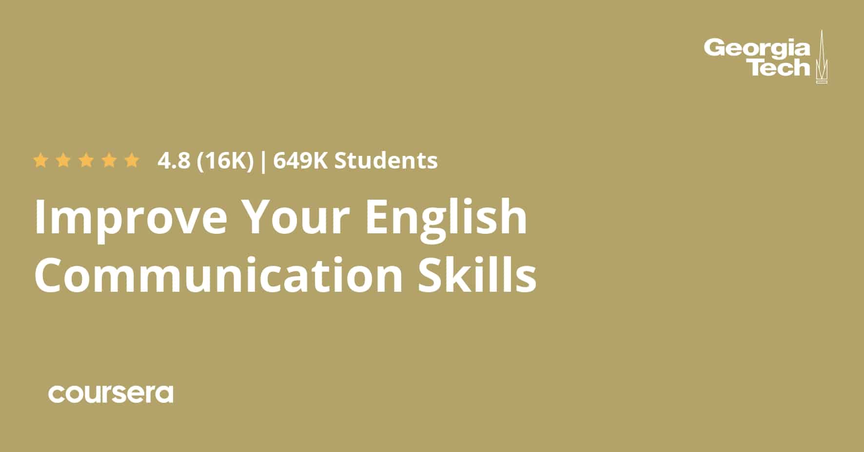 ההתמחות המקצועית המוסמכת "Improve Your English Communication Skills" של Google