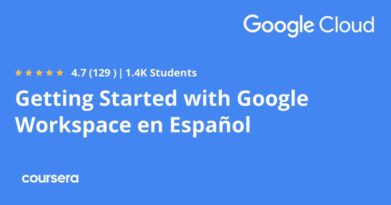 ההתמחות המקצועית מוסמכת Getting Started with Google Workspace en Español הוצעה על ידי Google