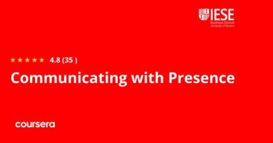 ההתמחות המקצועית מוסמכת ב-Communicating with Presence  Specialization