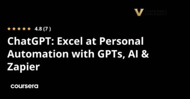 ההתמחות מקצועית מוסמכת: Excel at Personal Automation with GPTs, AI & Zapier Specialization