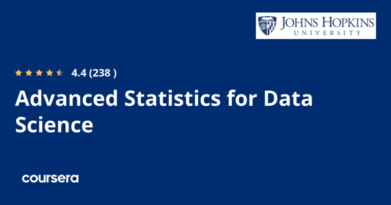 ההתמחות מקצועית מוסמכת ב-Advanced Statistics for Data Science