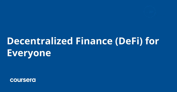 קורס אונליין – תעודה מקצועית מוסמכת ב-Decentralized Finance (DeFi) for Everyone של The State University of New York