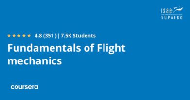 ההתמחות מקצועית מוסמכת ב-Fundamentals of Flight Mechanics