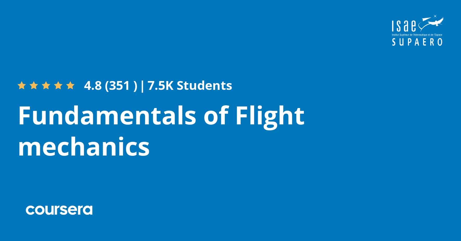 ההתמחות מקצועית מוסמכת ב-Fundamentals of Flight Mechanics