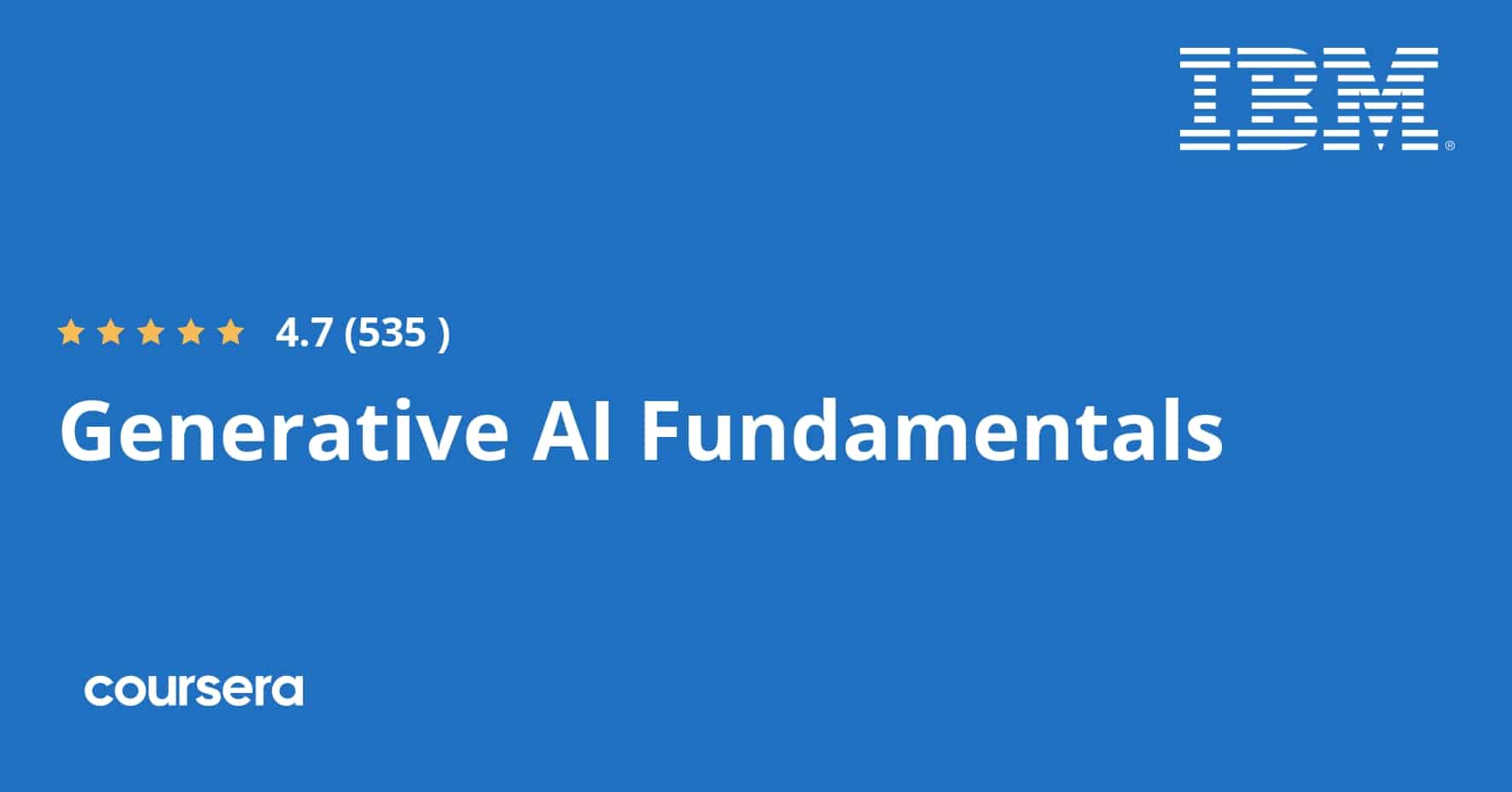 ההתמחות מקצועית מוסמכת ב-Generative AI Fundamentals