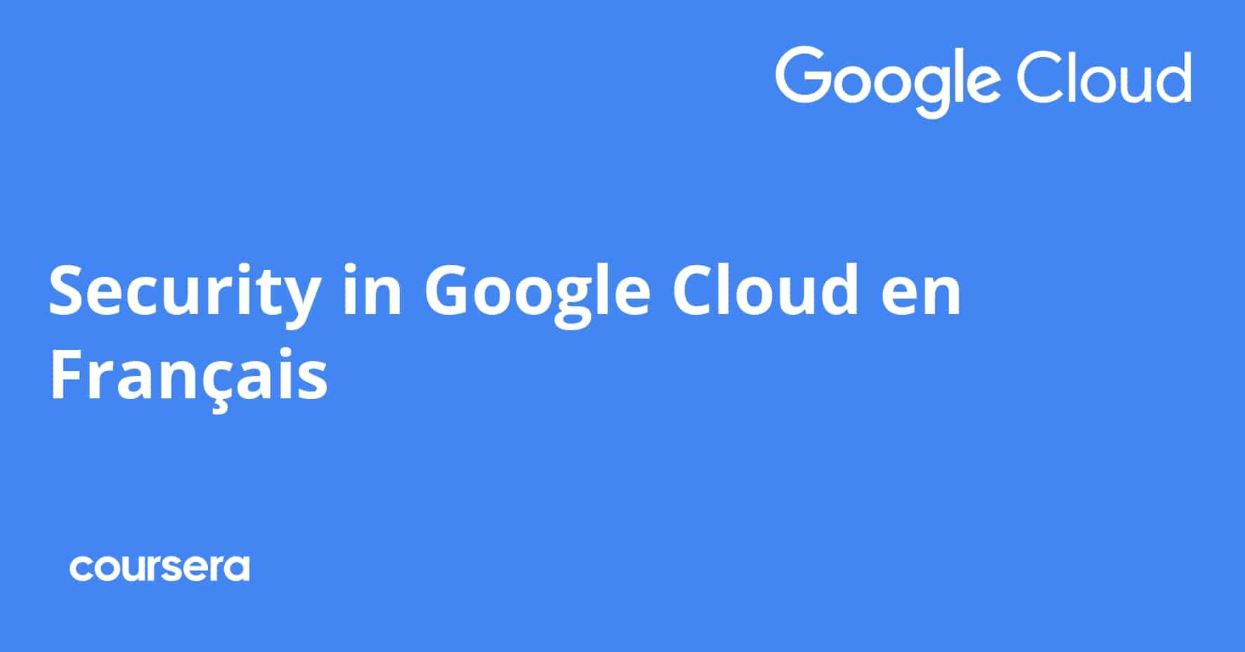 ההתמחות מקצועית מוסמכת ב- Security in Google Cloud