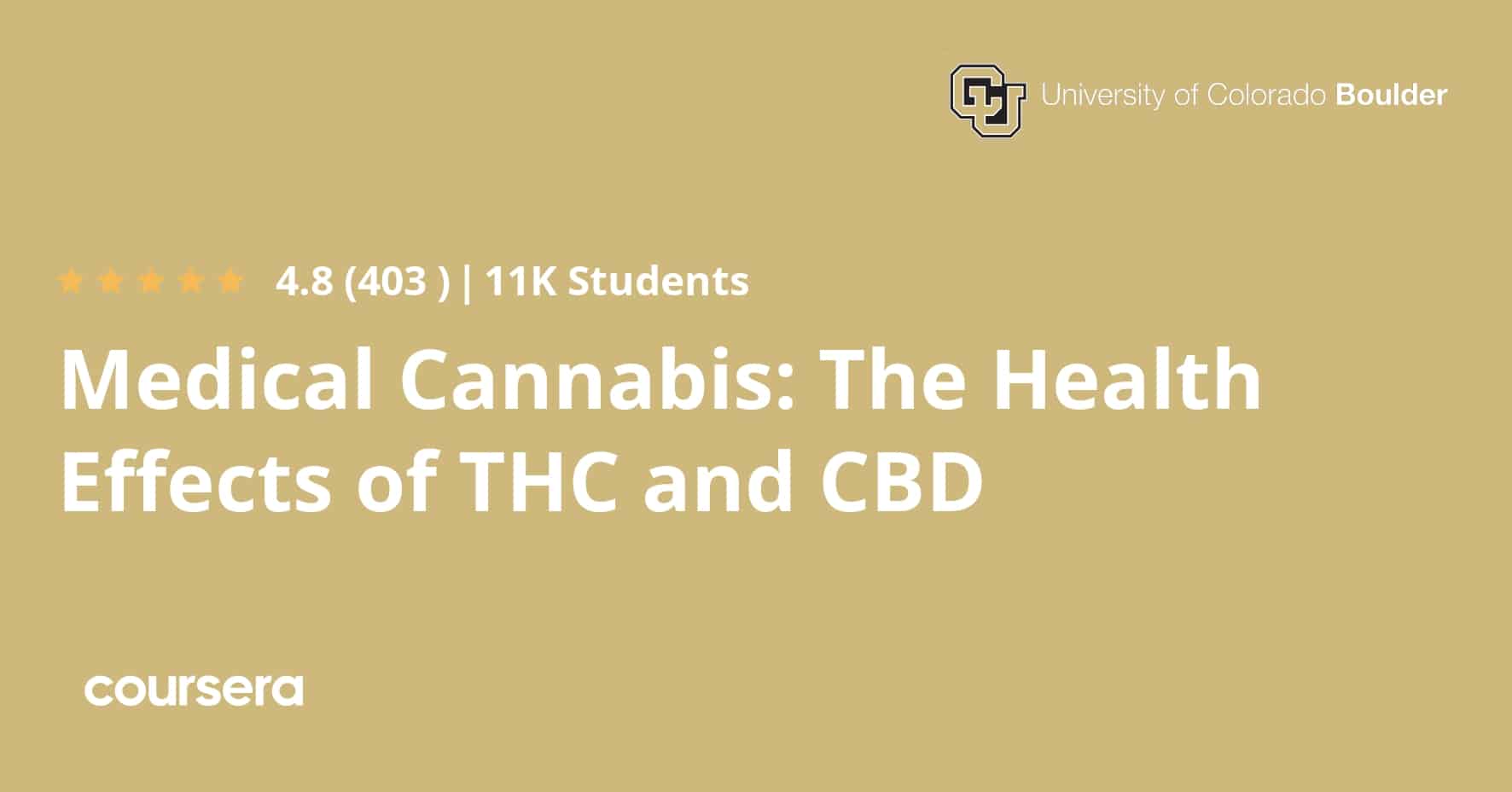 ההתמחות מקצועית מוסמכת של Medical Cannabis: The Health Effects of THC and CBD