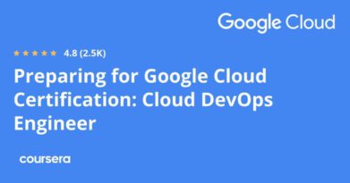 הכנה להסמכה של Google Cloud: תעודה מקצועית מוסמכת להנדסת DevOps בענן