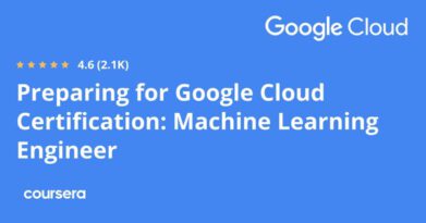 הכנה להסמכה של Google Cloud: תעודה מקצועית מוסמכת מהנדס למידת מכונה