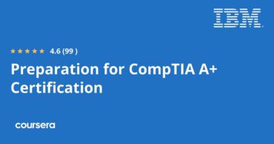 הכנה להסמכת CompTIA A+ התמחות מקצועית מוסמכת