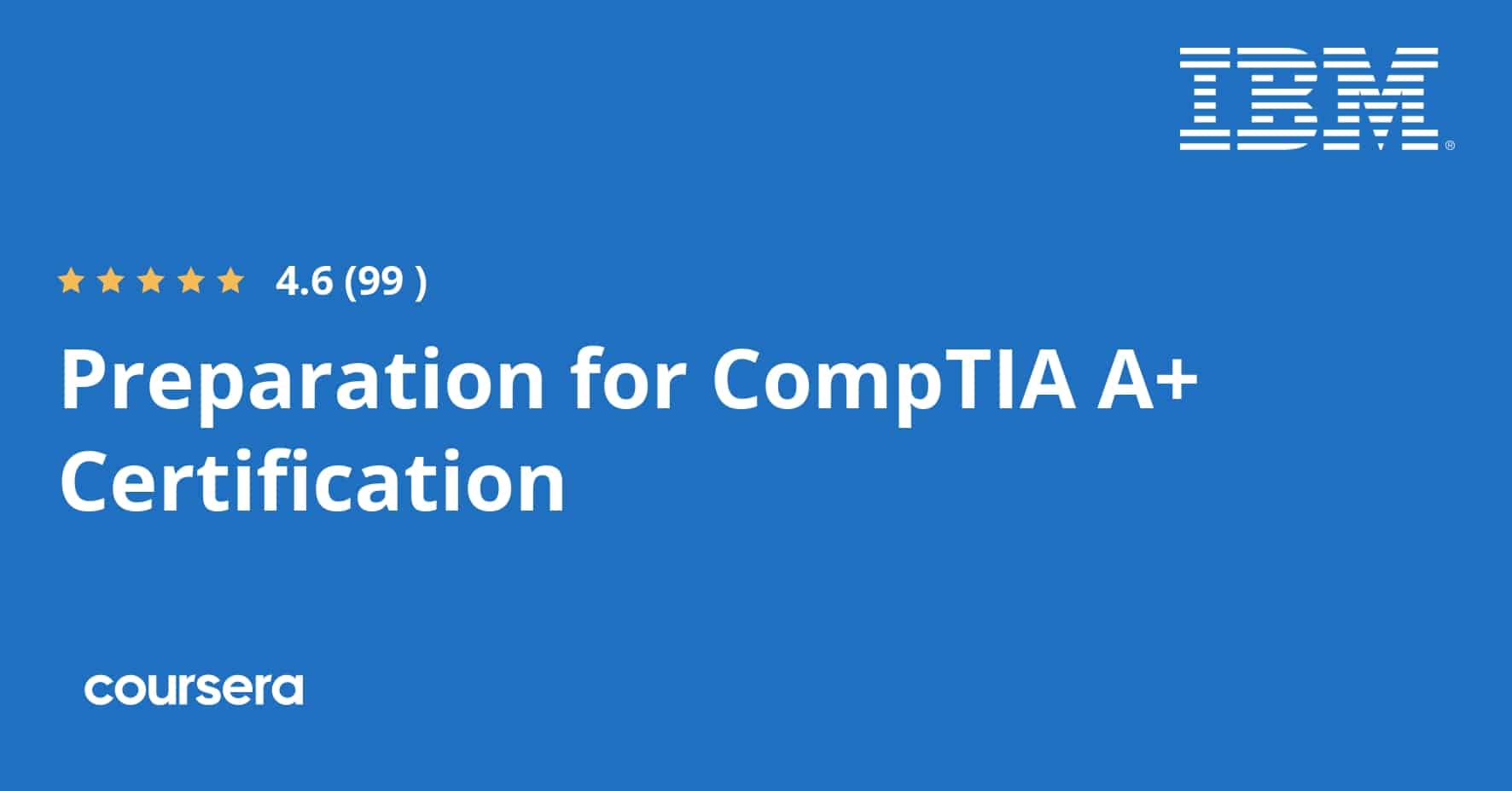 הכנה להסמכת CompTIA A+ התמחות מקצועית מוסמכת