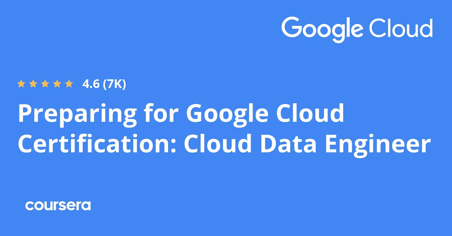 הכנה להסמכת Google Cloud: תעודה מקצועית מוסמכת למהנדסי נתונים בענן