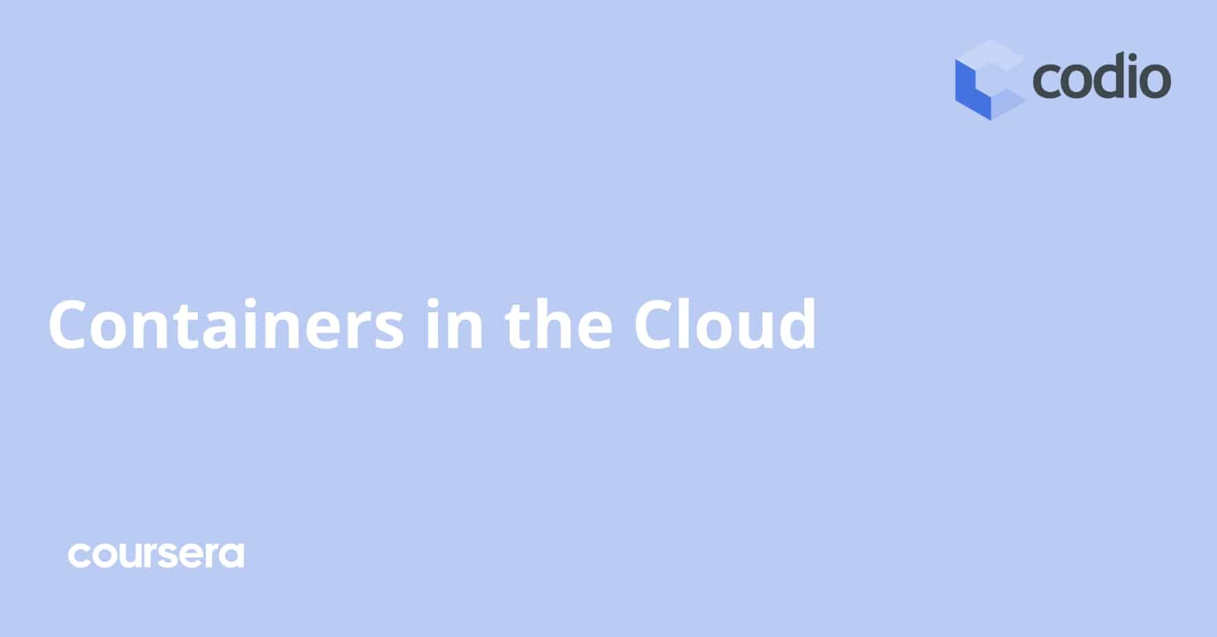 התמחות מקצועית מוסמכת Containers in the Cloud של Google