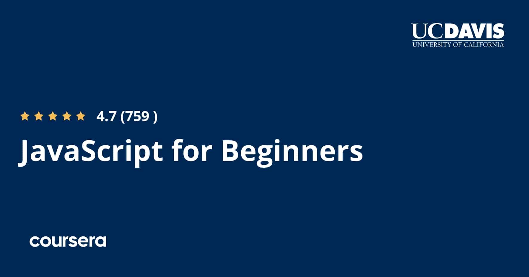 התמחות מקצועית מוסמכת: JavaScript for Beginners - Google