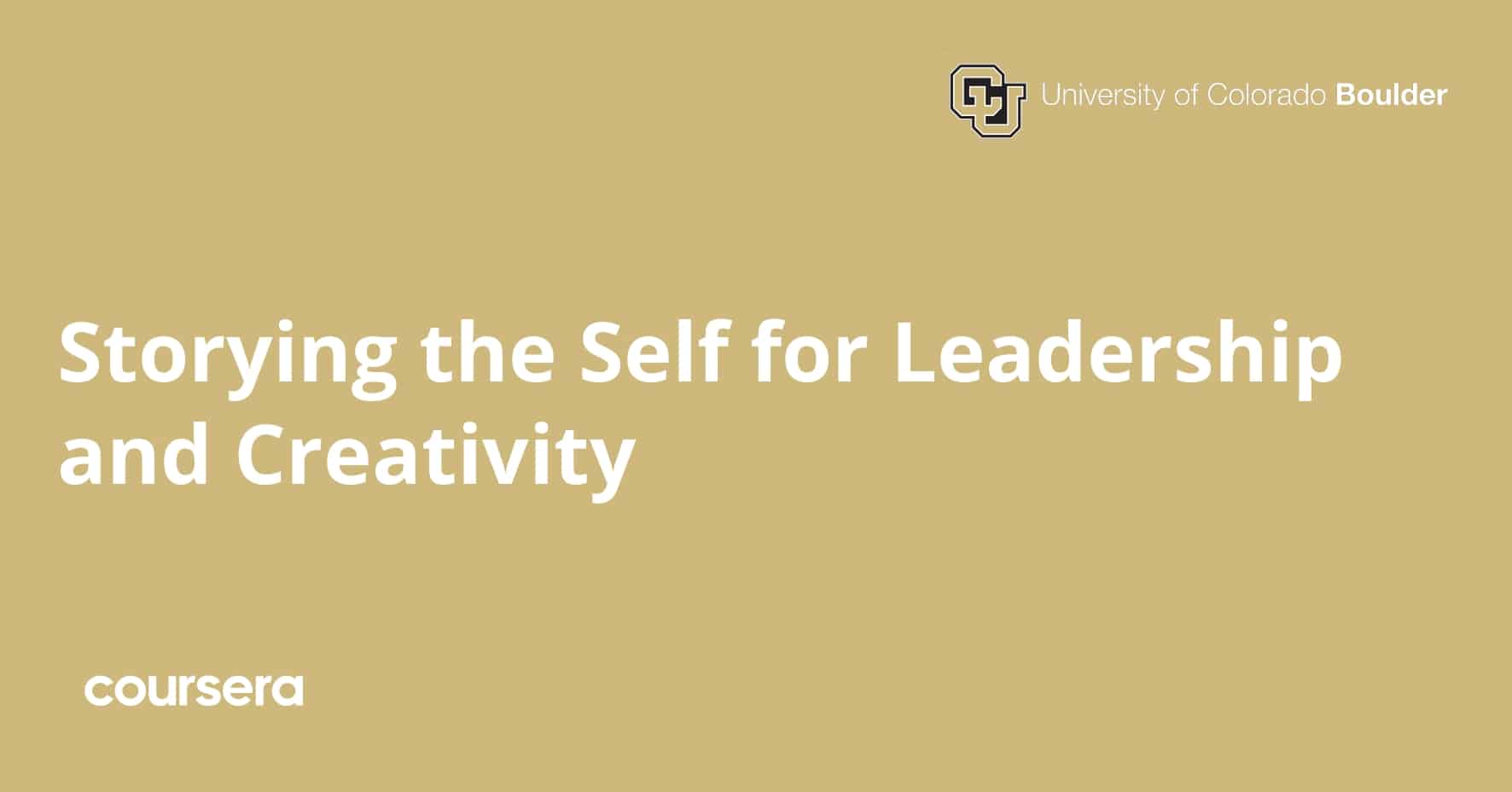 התמחות מקצועית מוסמכת: Storying the Self for Leadership and Creativity