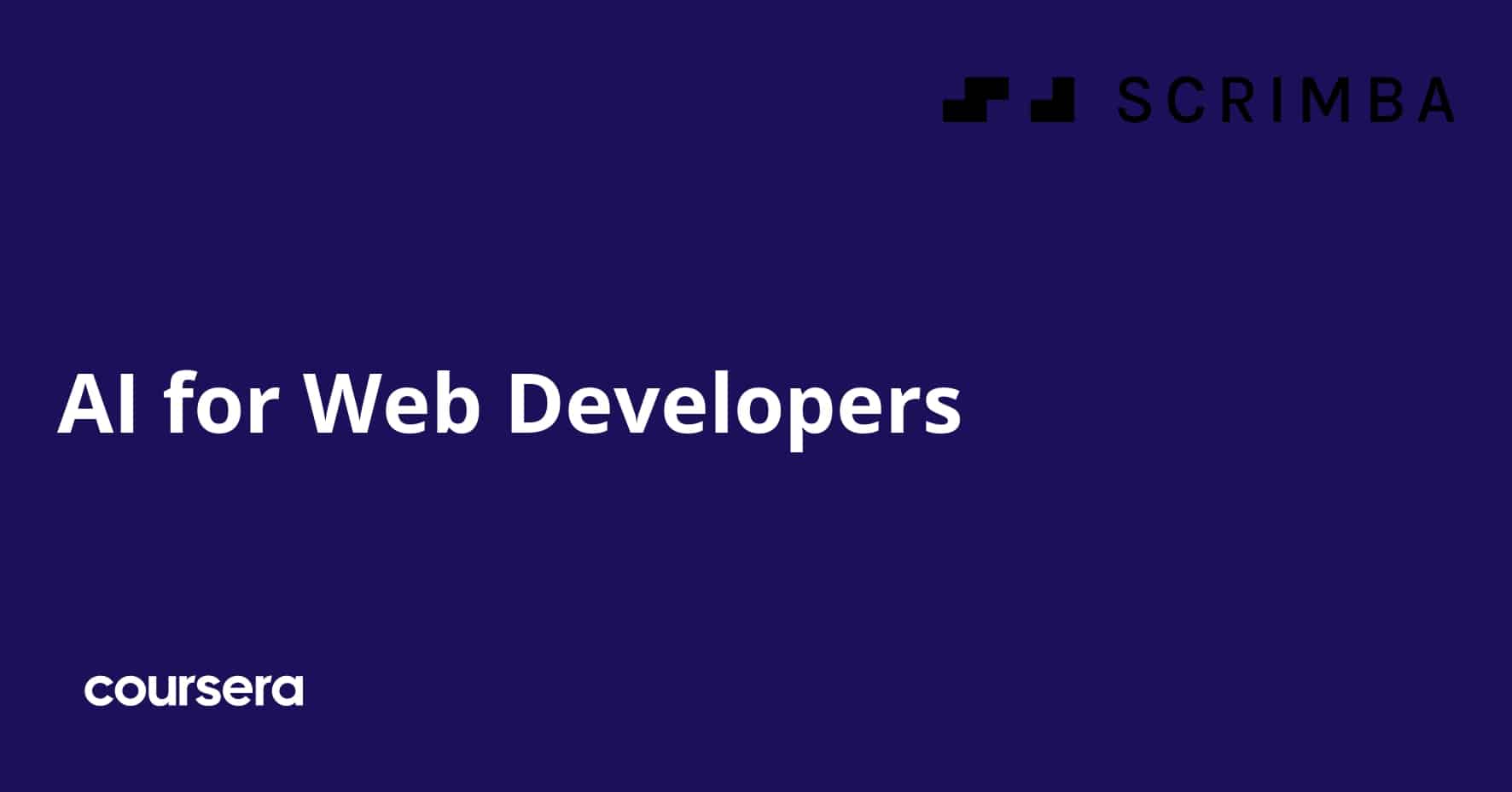 התמחות מקצועית מוסמכת ב-AI for Web Developers