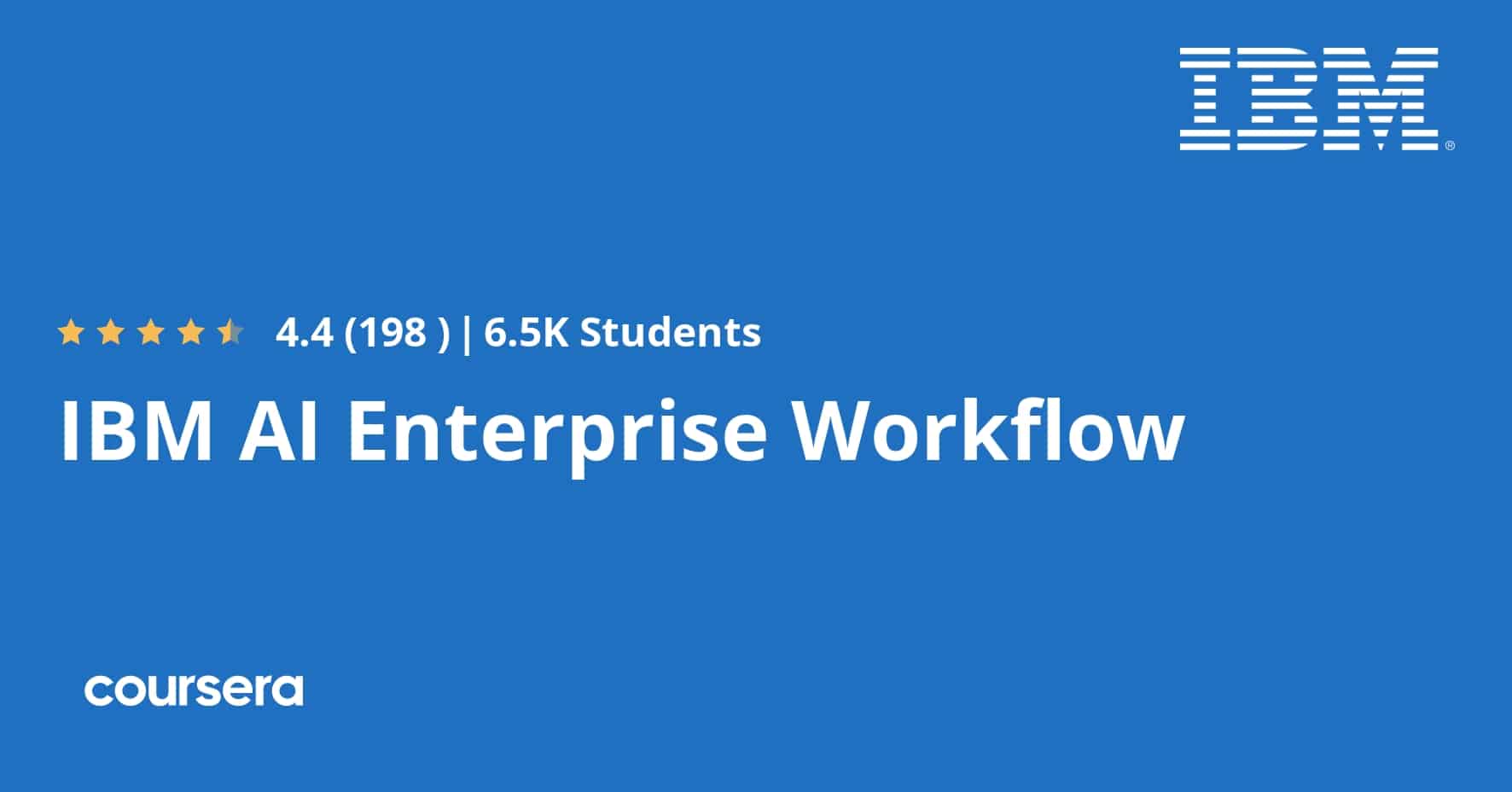 התמחות מקצועית מוסמכת ב-IBM AI Enterprise Workflow