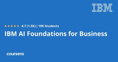 התמחות מקצועית מוסמכת ב-IBM AI Foundations for Business