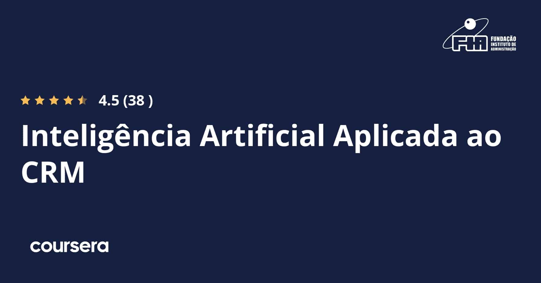 התמחות מקצועית מוסמכת ב-Inteligência Artificial Aplicada ao CRM