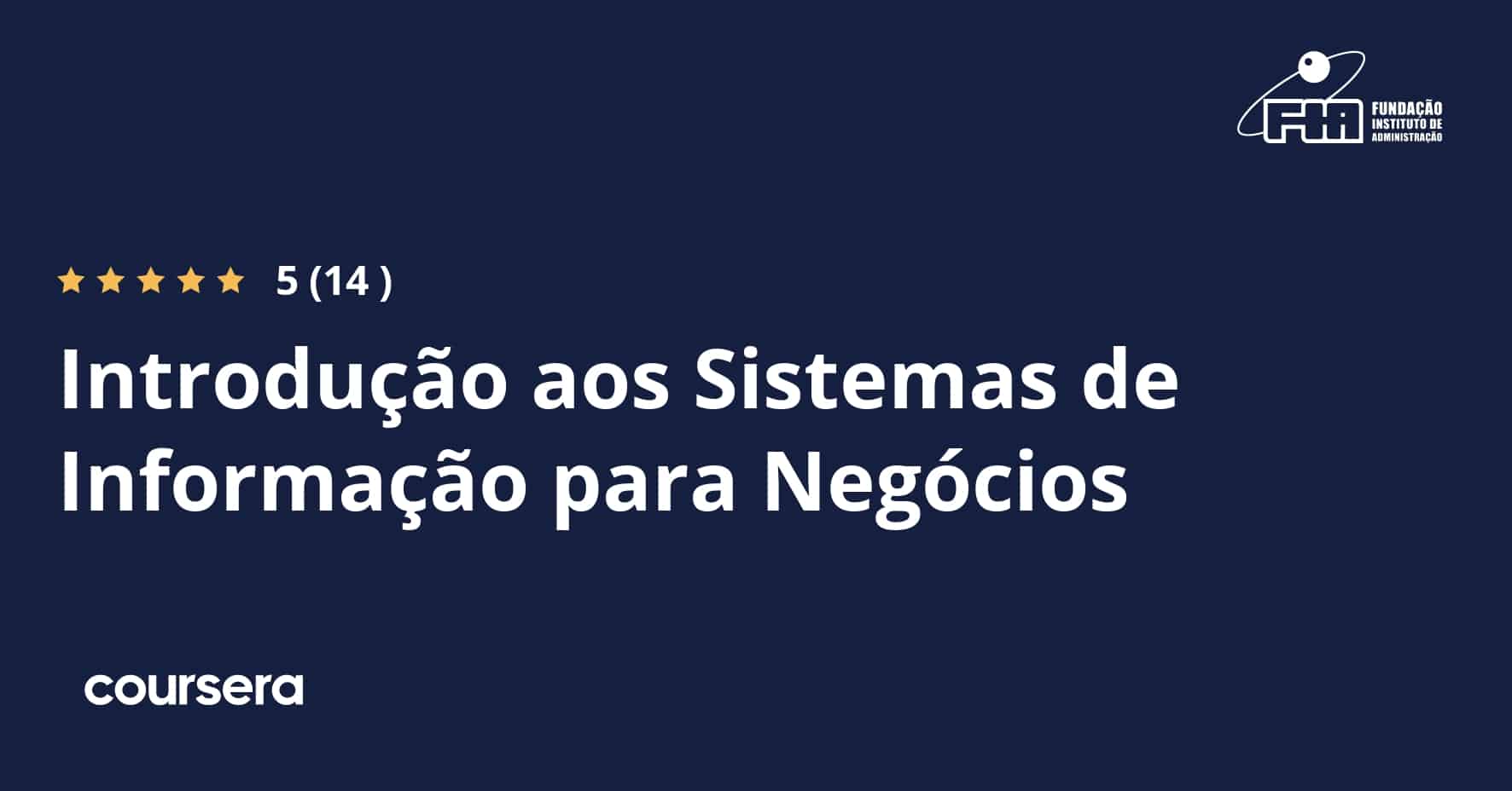 התמחות מקצועית מוסמכת ב-Introdução aos Sistemas de Informação para Negócios, מוצעת על ידי Google.