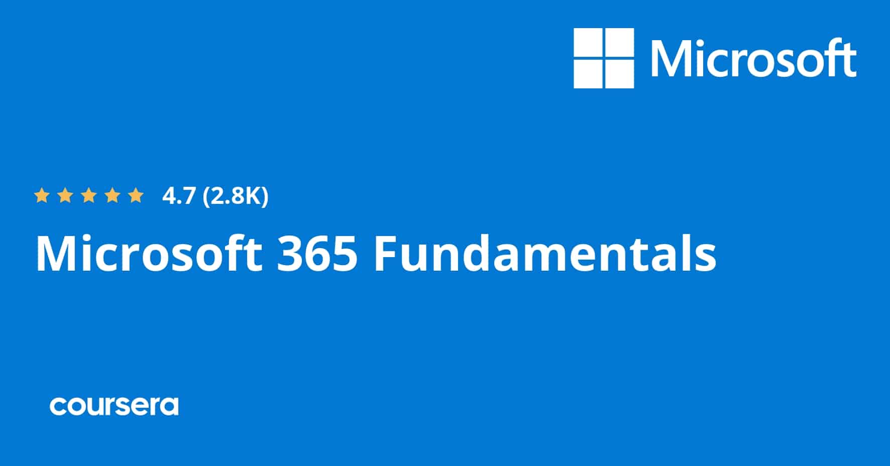 התמחות מקצועית מוסמכת ב-Microsoft 365 Fundamentals