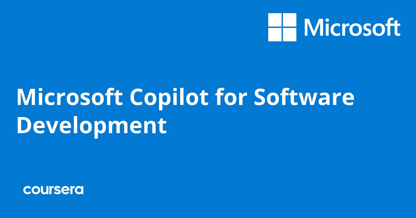 התמחות מקצועית מוסמכת ב-Microsoft Copilot for Software Development