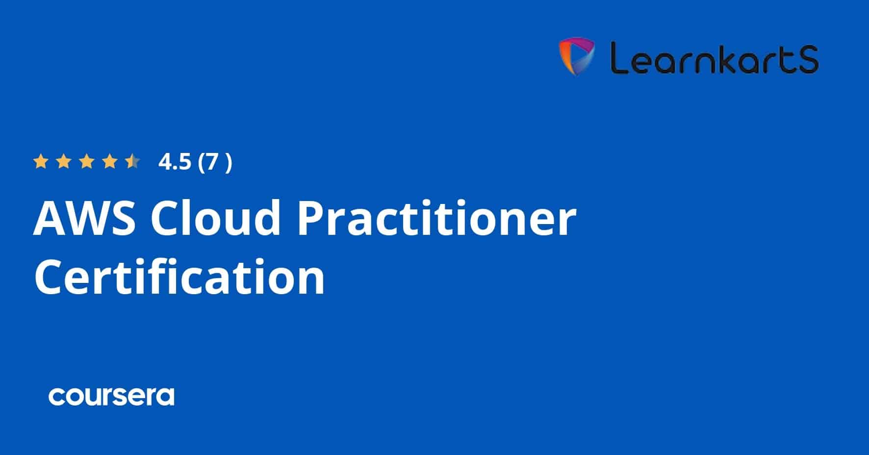 התמחות מקצועית מוסמכת באישור AWS Cloud Practitioner