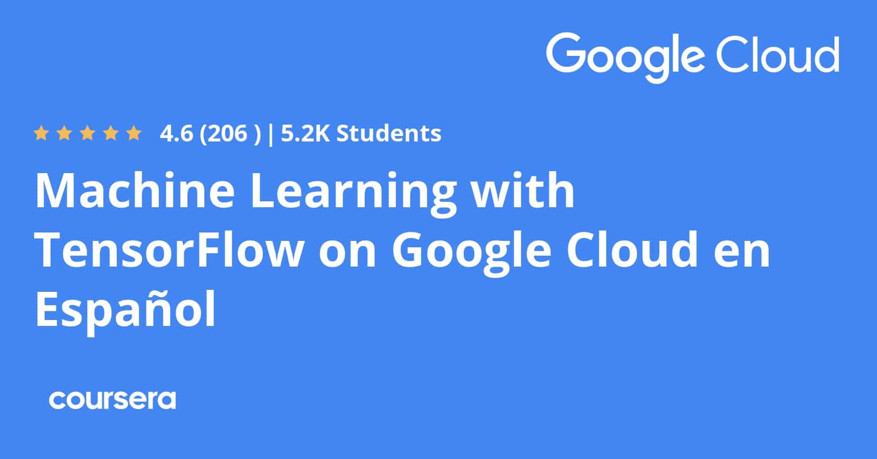 למידת מכונה עם TensorFlow על Google Cloud בהתמחות מקצועית מוסמכת