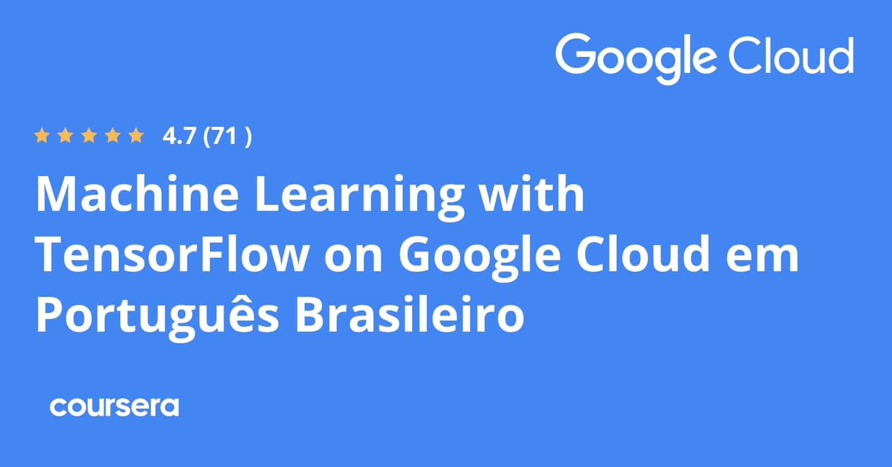 למידת מכונה עם TensorFlow על Google Cloud התמחות מקצועית מוסמכת