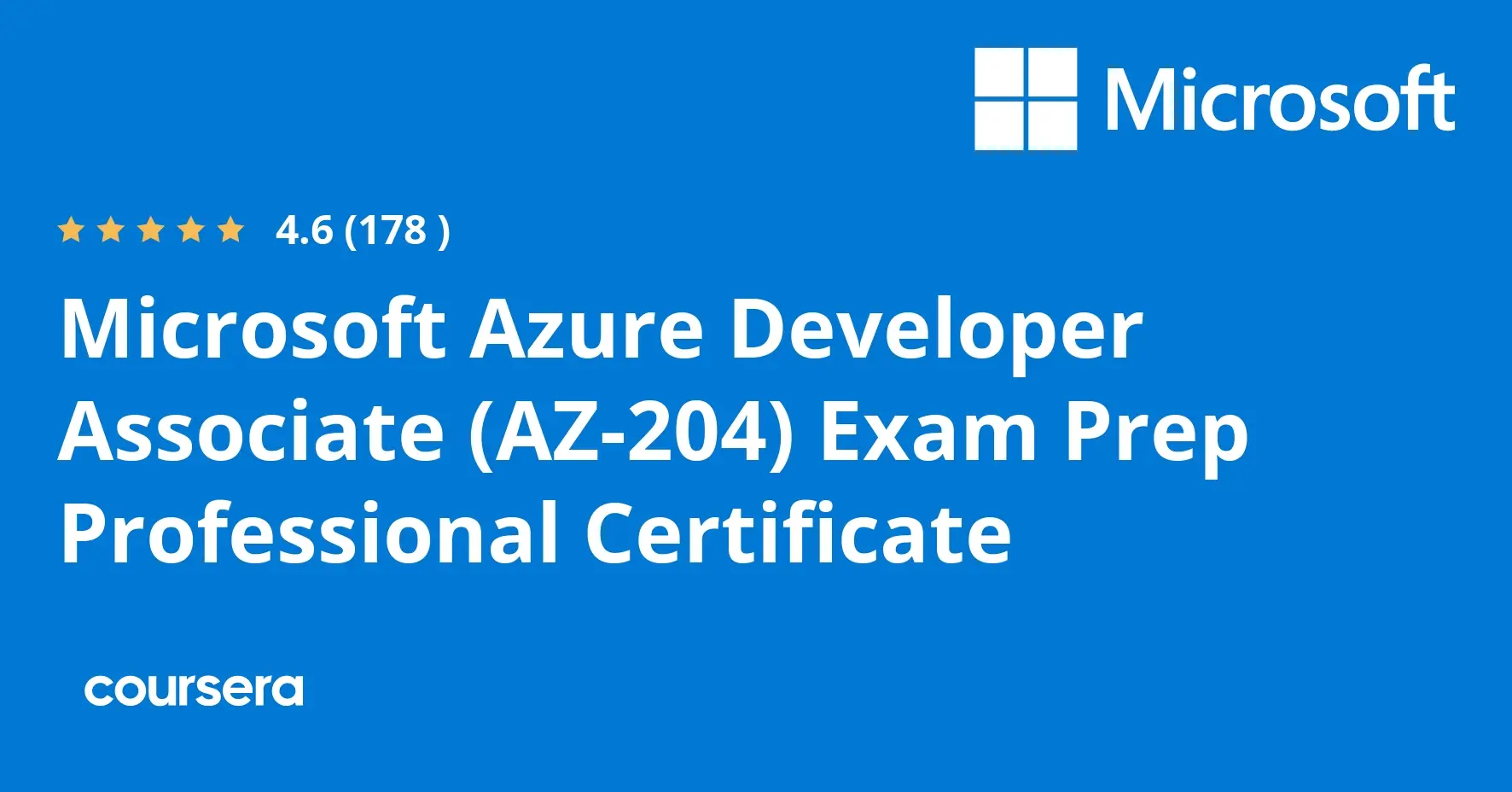 מבחן הכנה ל-Microsoft Azure Developer Associate (AZ-204) תעודה מקצועית מוסמכת