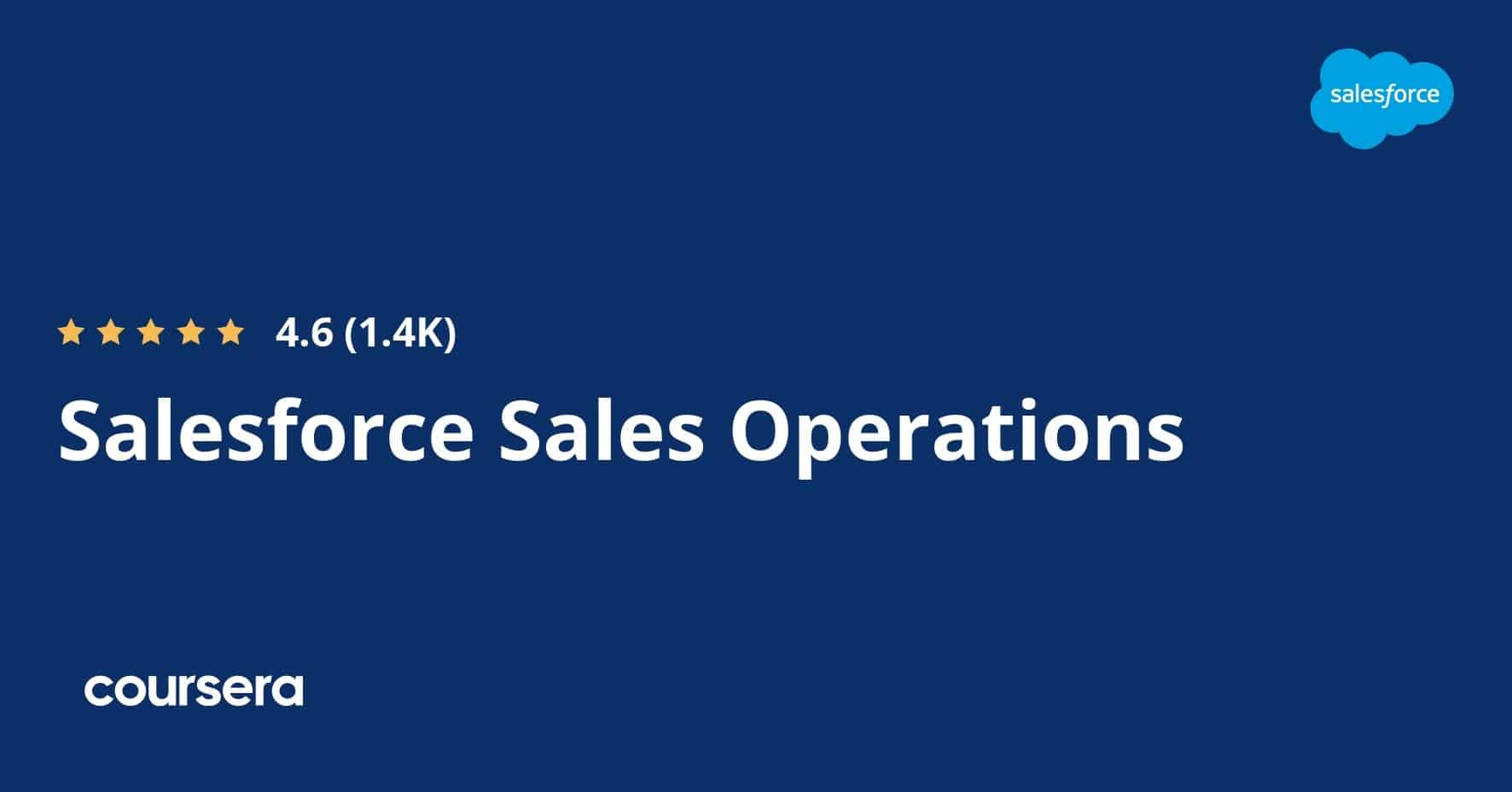 תעודה מקצועית מוסמכת ב-Salesforce Sales Operations