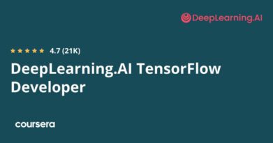 תעודה מקצועית מוסמכת של DeepLearning.AI מפתח TensorFlow