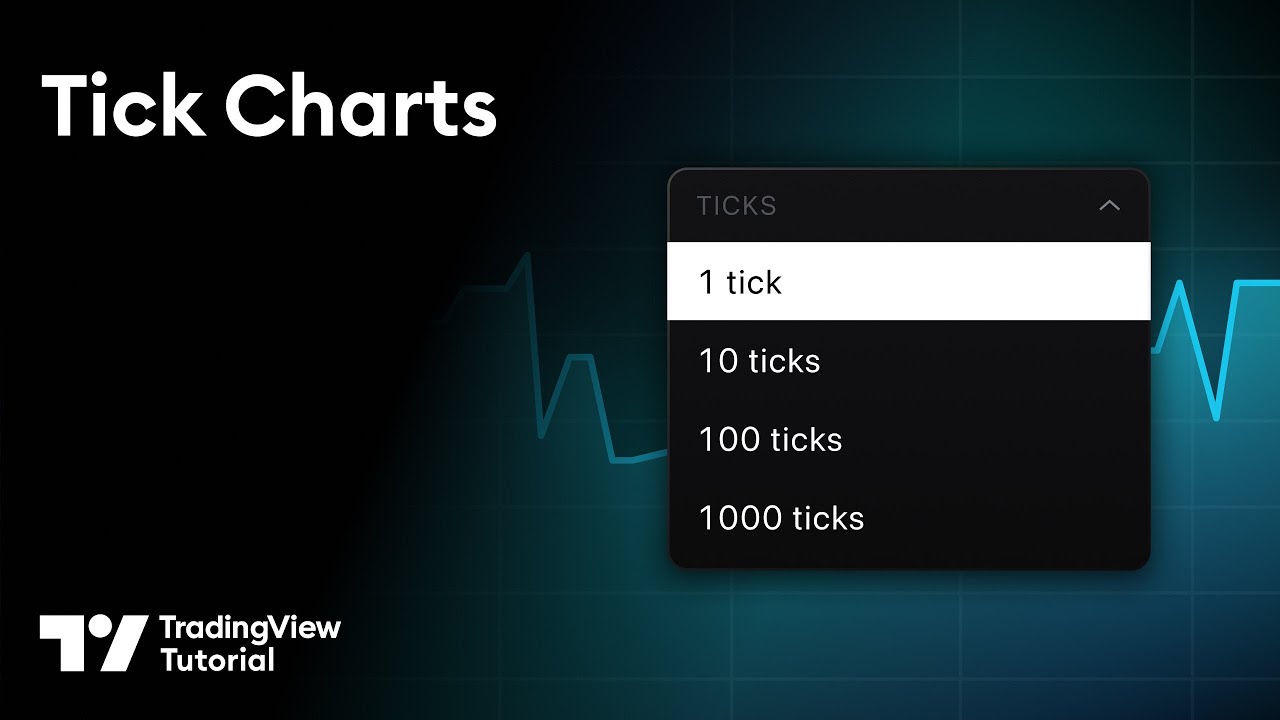 מסחר עם גרפי טיק: מדריך (תכונה חדשה) ב-TradingView