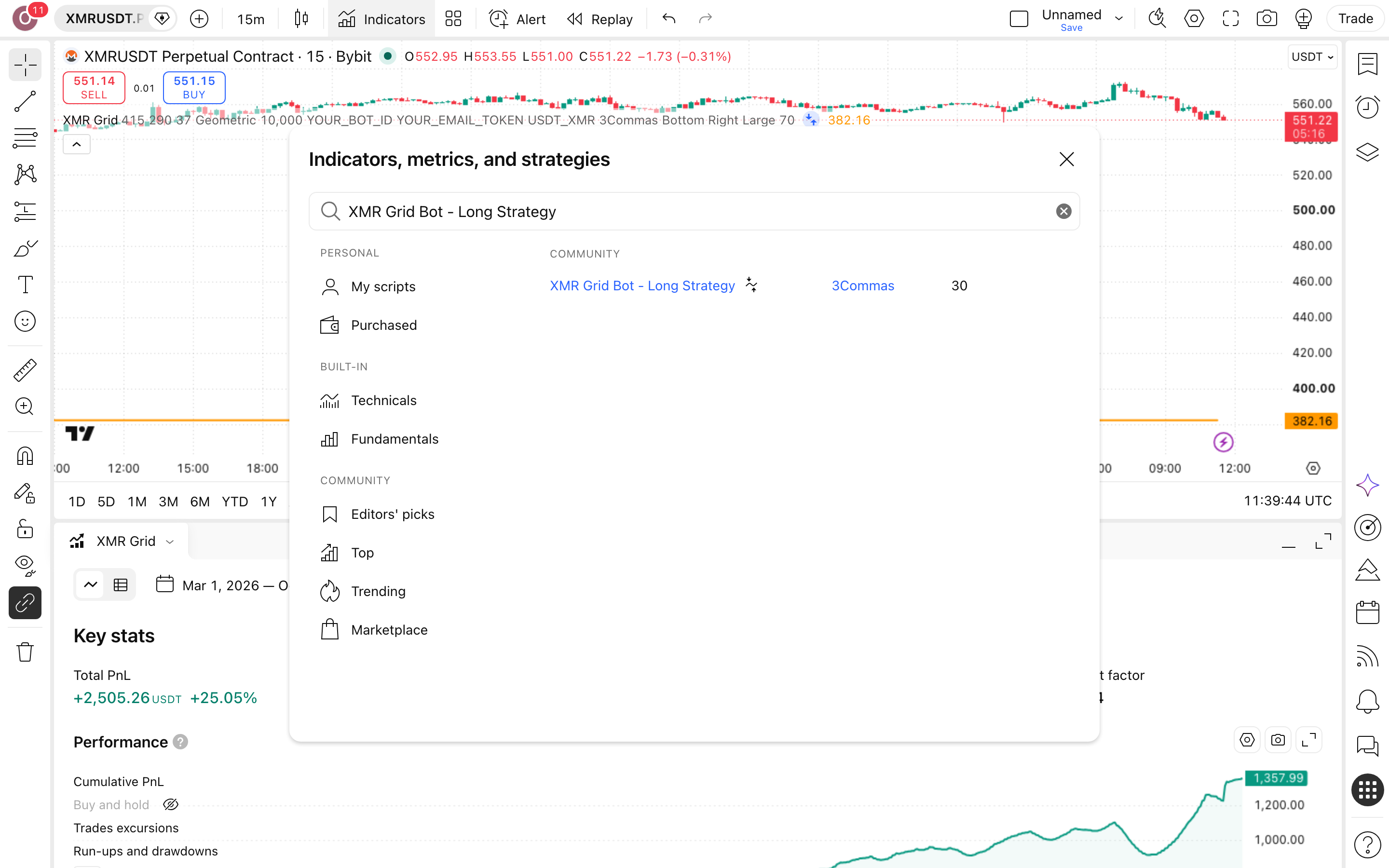 XMR Grid Bot - Long Strategy: רשת קניות קבועה על XMR 5 חלון האינדיקטורים — חיפוש XMR Grid Bot - Long Strategy של המחבר 3Commas