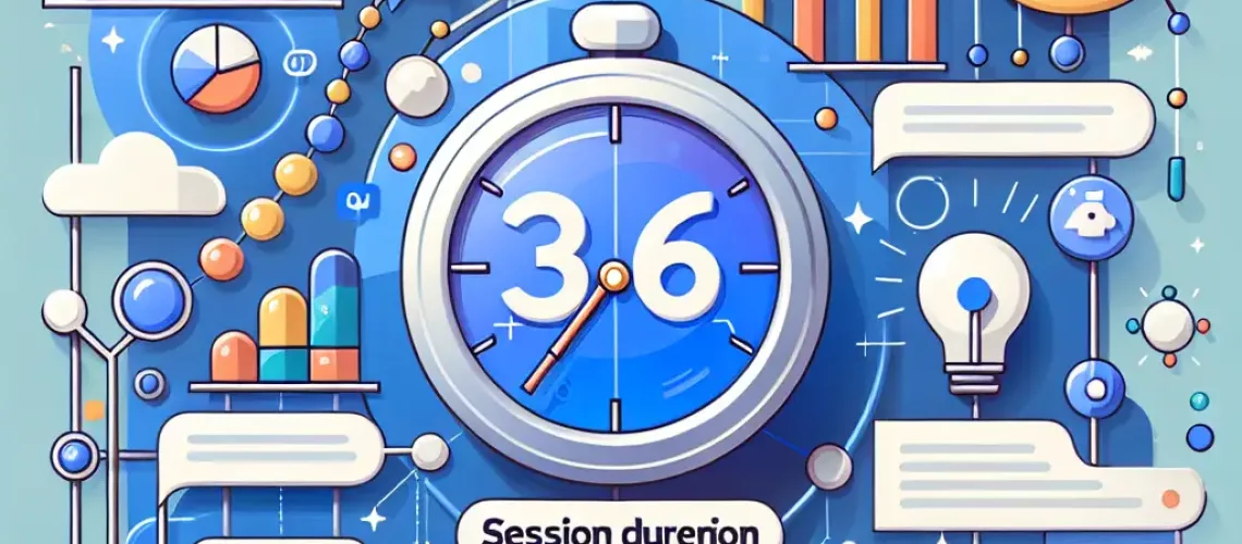 4.26 ניתוח משך זמן שהייה ממוצע באתר (Session Duration) בגוגל אנליטיקס